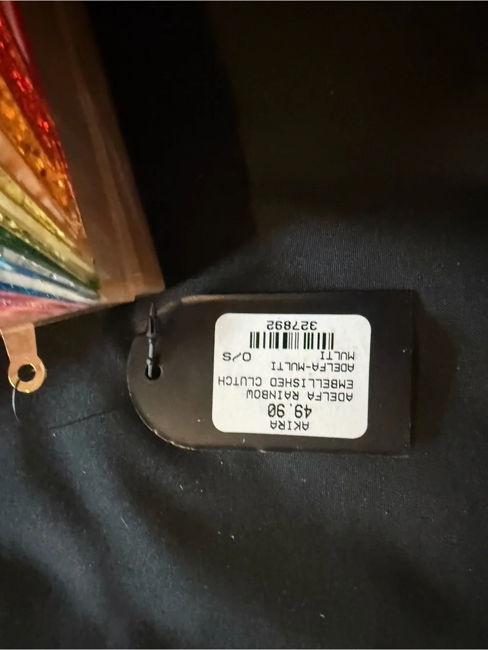 AKIRA Multicolor Acrylic Fan Clutch